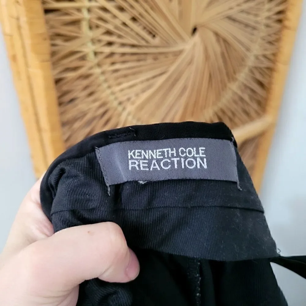 Kenneth Cole Reaction Black Dress Pants 32x30